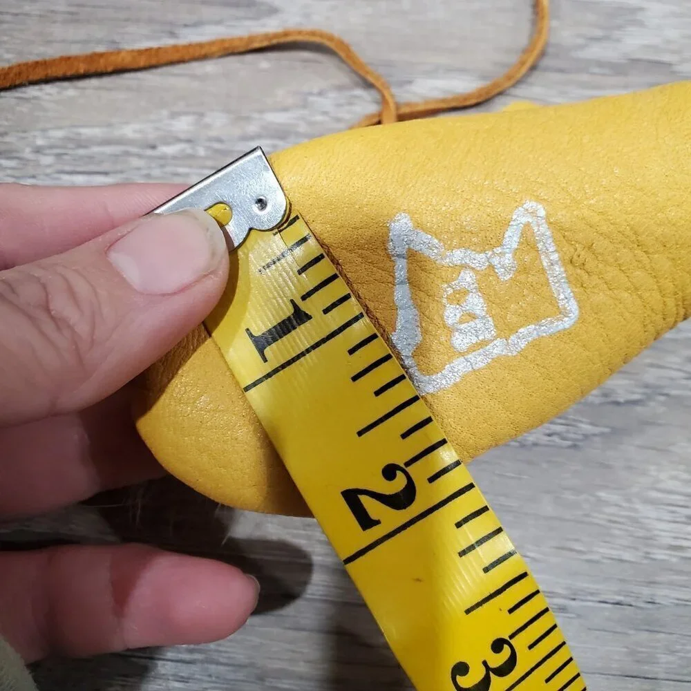 Newborn Baby Yellow Leather Rabbit Hair Moccasins Outdoor Minnesota Shoes